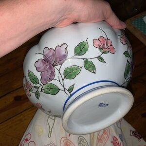 Floral Ceramic Pot